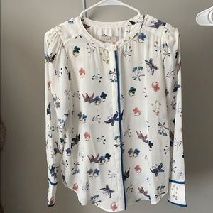Loft Button-front blouse
